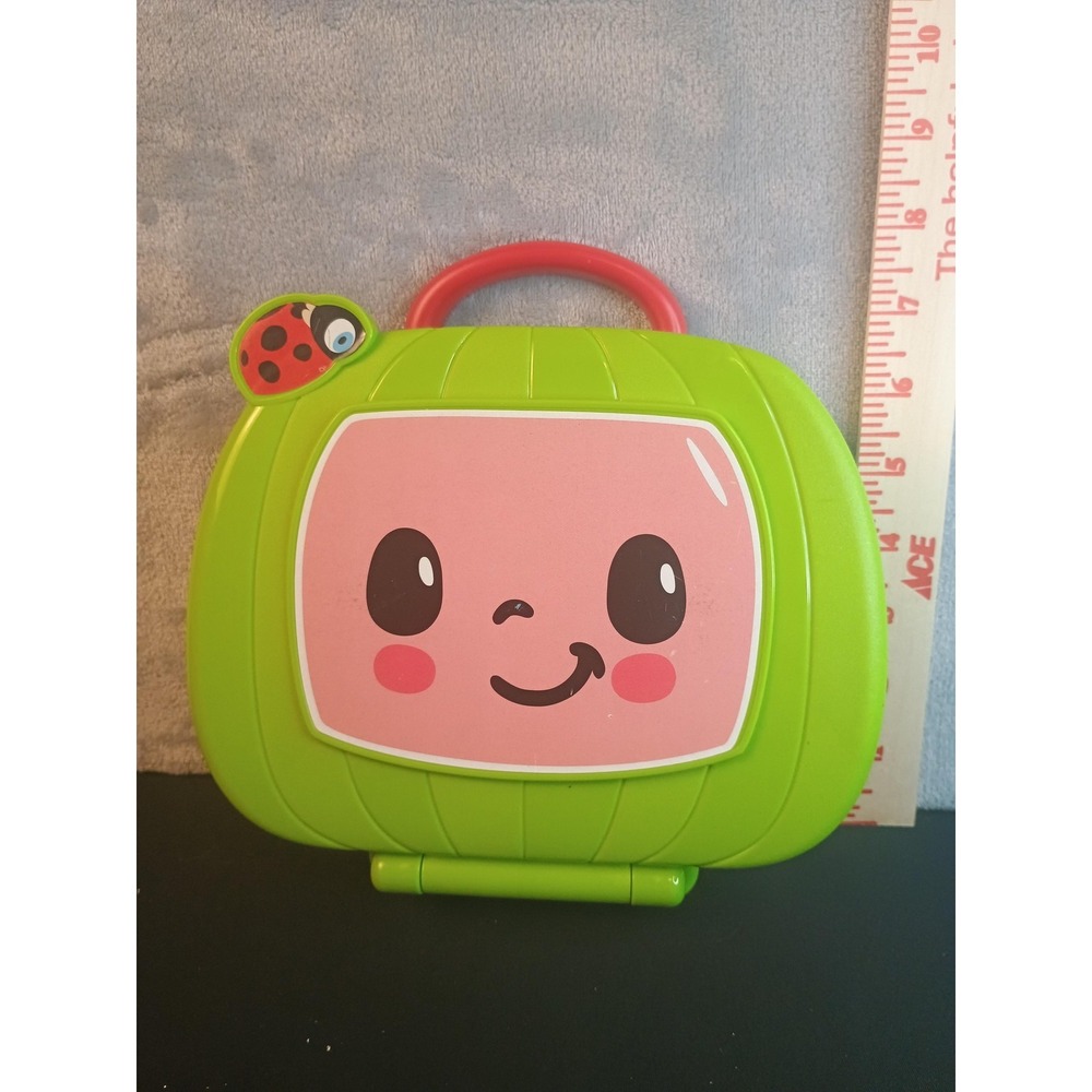 CoComelon Green Learning Laptop Toy Toddler Kids ABC Educational Computer Music